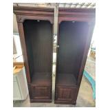 (2) Entertainment Center Sides