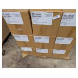 (9) Boxes w/ Gel Hand Sanitizers