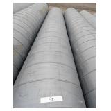 Double Insulated Pipe 8ft 10in x 18.5in round