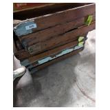 (1) Wooden Folding Table - First Come First Serve