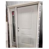 Left Hand Therma Tru Door w/ Side Window - ~55x83