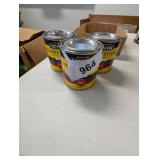 (3) Wood Finish Minwax Penetrating Stain Espresso