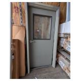Fire Commercial 36" Door w/ Window