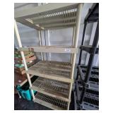 Plastic Shelf - 5 shelves