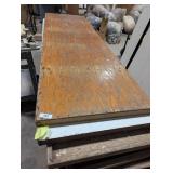 (1) Wooden Folding Table - First Come First Serve