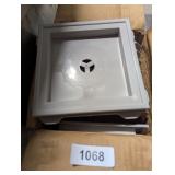 (10) Recep. Mount Square Boxes - Gray