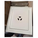 (9) Mid America Square Mount Boxes - Almond