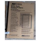 12" x 18" Mid America Rectangular Gable Vent -