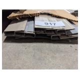 Box of Metal J Channel