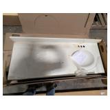Single Vanity Top - ~22 x 56w