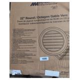 22" Octagon Wood Color Vent