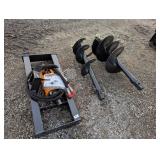 Wolverine Skid Steer Auger Drive & Bit -ADB-13-12R