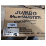 (10) Mid America Jumbo Mount Boxes - Tan - NIB