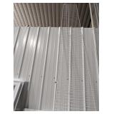 12ft x 16in White Wire Shelving