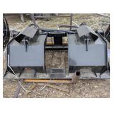 GIYI Skid Steer Hollow Wood Grabber - 72"