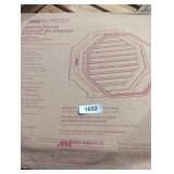 22" Mid America Octagon Gable Vent - Gray - NIB