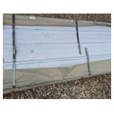 Stack of Tin - white, 36" w x 10ft l