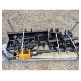 GIYI Mini Excavator Attachment Set [8 pieces]