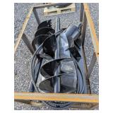 Mower King Skid Steer Auger Attachment w/ 3 Bits
