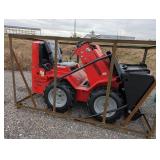 AGT Industrial Wheeled Mini Skid Steer Loader