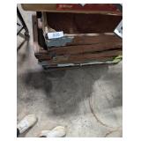 (1) Wooden Folding Table - First Come First Serve