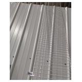 12ft x 12in White Wire Shelving