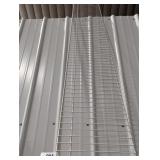 12ft x 12in White Wire Shelving
