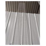 12ft x 12in White Wire Shelving