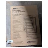 12" x 18" Mid America Rectangular Gable Vent -