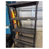 5-Tier Plastic Shelf