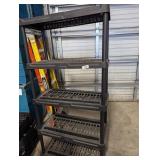 5-Tier Plastic Shelf