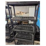 5-Tier Plastic Shelf -*