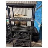 5-Tier Plastic Shelf -*