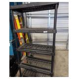 5-Tier Plastic Shelf