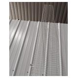 12ft x 12in White Wire Shelving