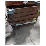 (1) Wooden Folding Table - First Come First Serve