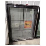 Black Window w/ Aluminum Trim - ~36w x 48t