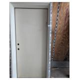 Right Hand 36" Exterior Fiberglass Door -*