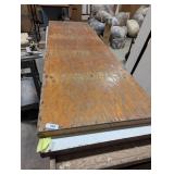 (1) Wooden Folding Table - First Come First Serve