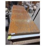 (1) Wooden Folding Table - First Come First Serve