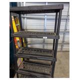 5-Tier Plastic Shelf