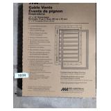 12" x 18" Mid America Rectangular Gable Vent -