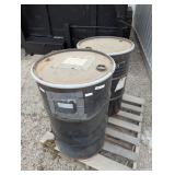 (2) 55 Gallon Drum Barrels