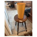 Small Umbrella Holder & Small Stool