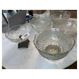 Deep Glass Bowls