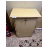 Wooden Trash Bin + Long Handled Cleaning Mops