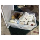 Small Tote w/ Lid Full of Easter Bunnies