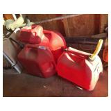 (4) Gas Cans