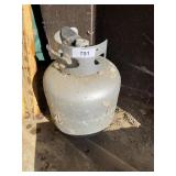 LP Tank w/ Newer Fitting, Partial Gas