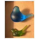 (2) Glass Birds